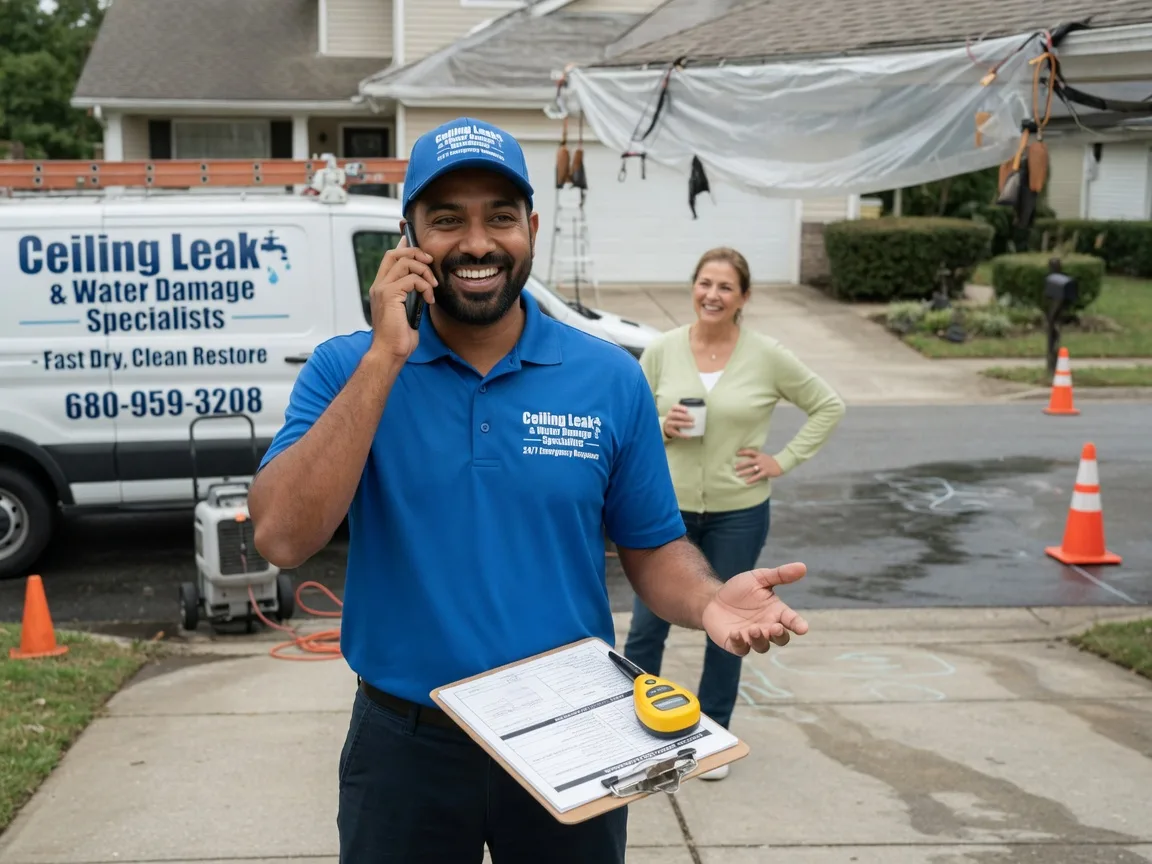 Ceiling Leak Cleanup Boomer, NC FAQs